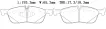 LR072681 Brake Pads for JAGUAR XF SPORTBRAKE (X260), LAND ROVER DISCOVERY SPORT (L550)