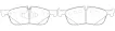 LR072681 Brake Pads for JAGUAR XF SPORTBRAKE (X260), LAND ROVER DISCOVERY SPORT (L550)
