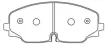 3QF698151 Brake Pads for VW ATLAS (CA1)
