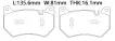 80A698151B Brake Pads for AUDI Q5 (FYB, FYG)