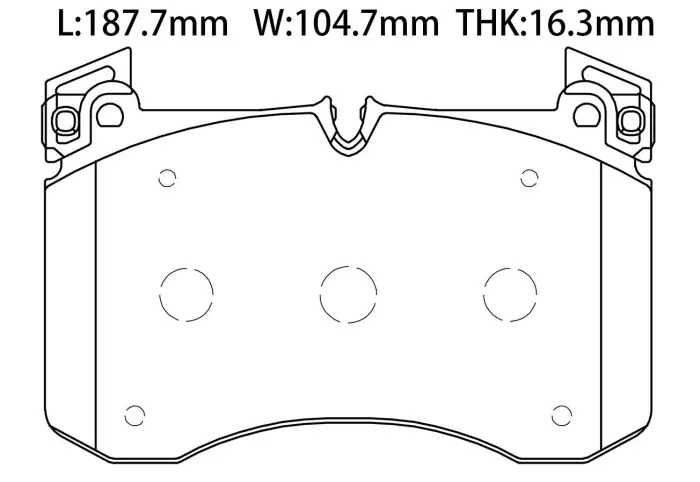 0004205002 Brake Pads for