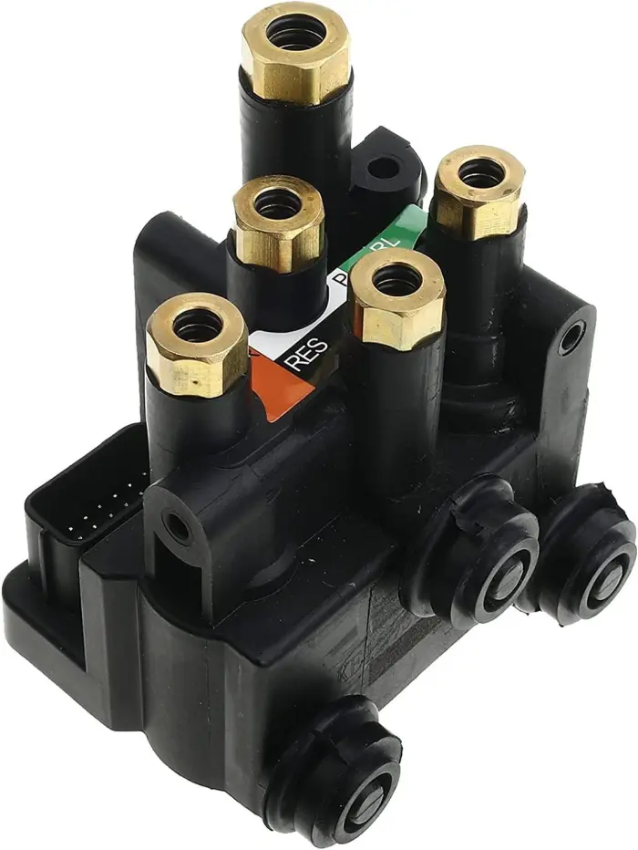 LR070246 Air Suspension Parts Air Spring Solenoid Valve Block for LAND ROVER RANGE ROVER SPORT II (L494), RANGE ROVER IV (L405), DISCOVERY V (L462)