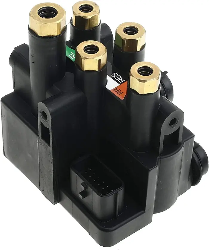 LR070246 Air Suspension Parts Air Spring Solenoid Valve Block for LAND ROVER RANGE ROVER SPORT II (L494), RANGE ROVER IV (L405), DISCOVERY V (L462)