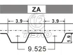 052109119 Engine Parts Timing Belt for AUDI 80, VW POLO
