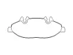 0004216110 Brake Pads for MERCEDES-BENZ VALENTE Bus (W639), VITO / MIXTO Van (W639)