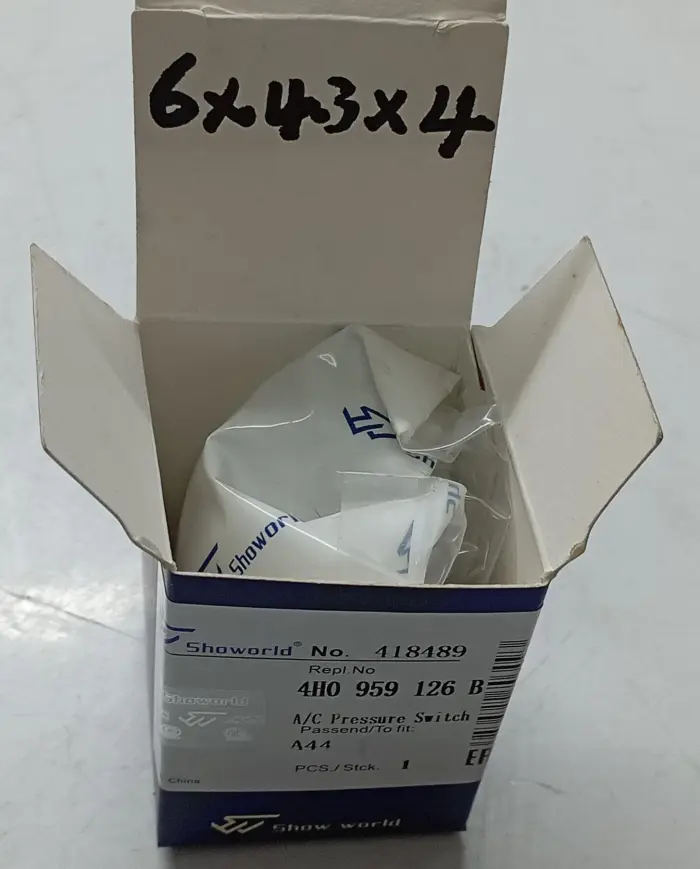 4H0959126B A/C Pressure Switch for AUDI A6, VW T-ROC, SEAT ATECA (KH7, KHP), SKODA KODIAQ (NS7, NV7, NS6)