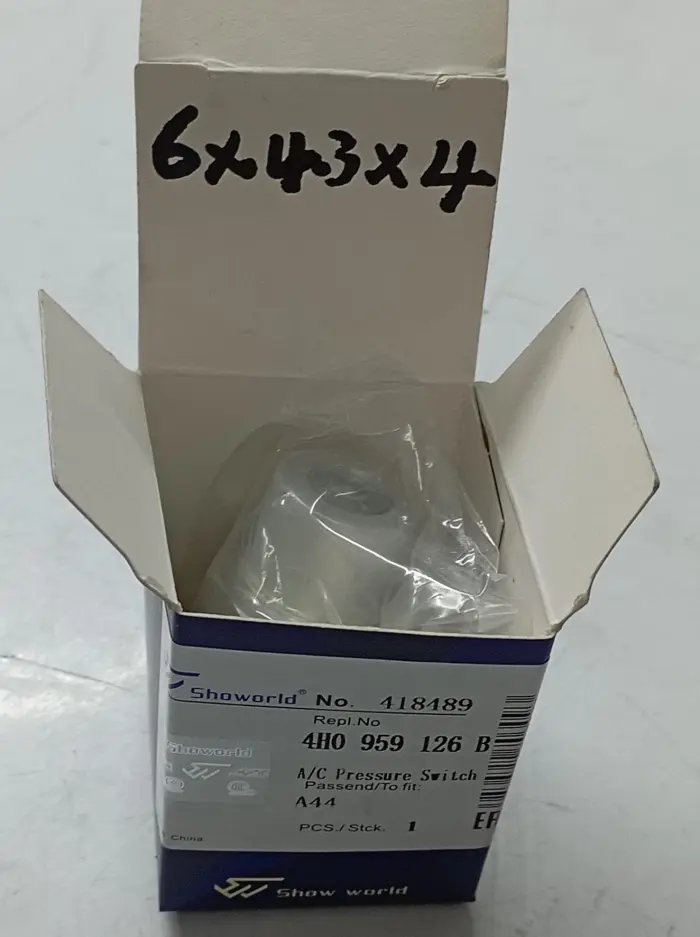 4H0959126B A/C Pressure Switch for AUDI A6, VW T-ROC, SEAT ATECA (KH7, KHP), SKODA KODIAQ (NS7, NV7, NS6)