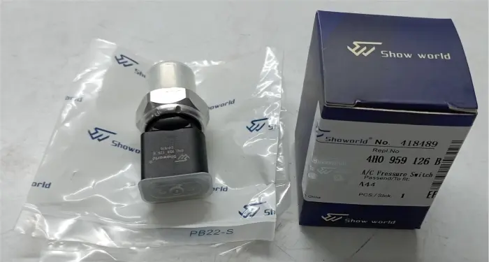 4H0959126B A/C Pressure Switch for AUDI A6, VW T-ROC, SEAT ATECA (KH7, KHP), SKODA KODIAQ (NS7, NV7, NS6)