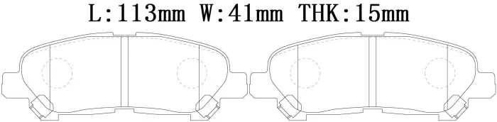 0446648120 Brake Pads for