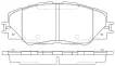 0446542190 Brake Pads for TOYOTA RAV 4 IV (_A4_), MIRAI (JPD1_), AURIS Estate (_E18_), AURIS (_E18_), GRAND PRIUS + (_W4_), AURIS (_E15_), ZELAS Coupe (AGT20_), RAV 4 / VANGUARD III (_A3_), MARK X ZIO I (_A1_)