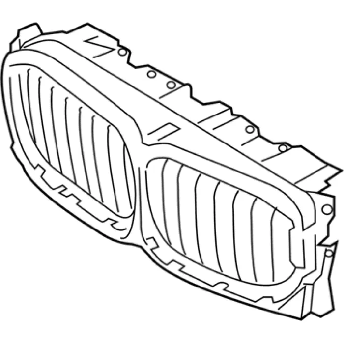 51749465526 Radiator Grill for 