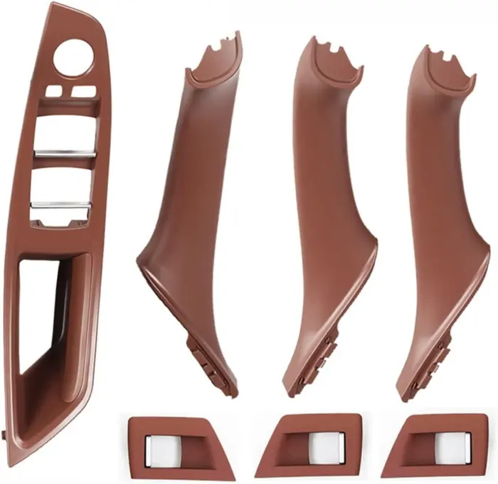 51417225875SETBROWN Inner Door Handle Trim Set for 