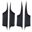 51419115501SETBLACK Inner Door Handle Trim Set for 