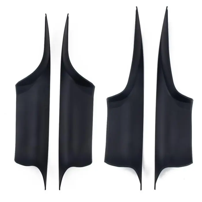 51419115501SETBLACK Inner Door Handle Trim Set for 