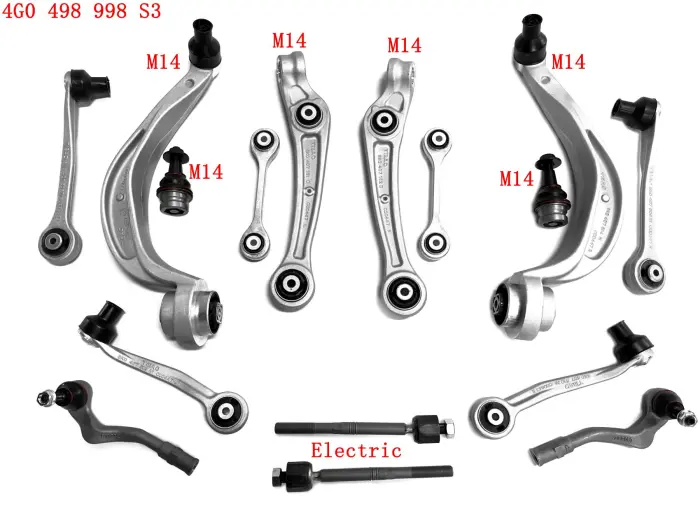 4G0498998S3 Suspension Parts Control Arm Kit for 