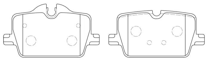 34206888832 BMW Brake Pad for BMW 3 Series, TOYOTA SUPRA (DB_), SUPRA / GR SUPRA (DB_), SUPRA V (DB_)