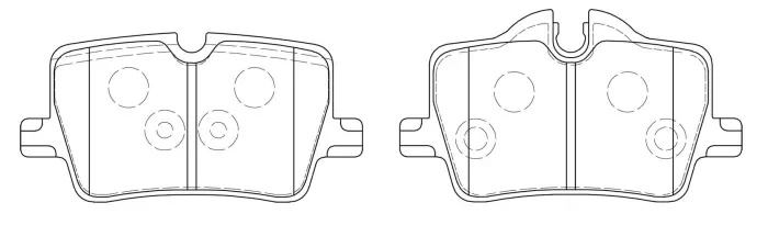 34206888825 BMW Brake Pad for BMW 2 Coupe (G42, G87), 4 Coupe (G22, G82), 3 (G20, G80, G28)