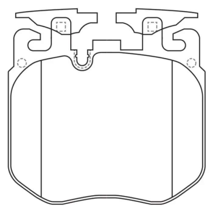 34106888459 BMW Brake Pad for BMW 6 Series, ROLLS-ROYCE PHANTOM VIII (RR11, RR12)