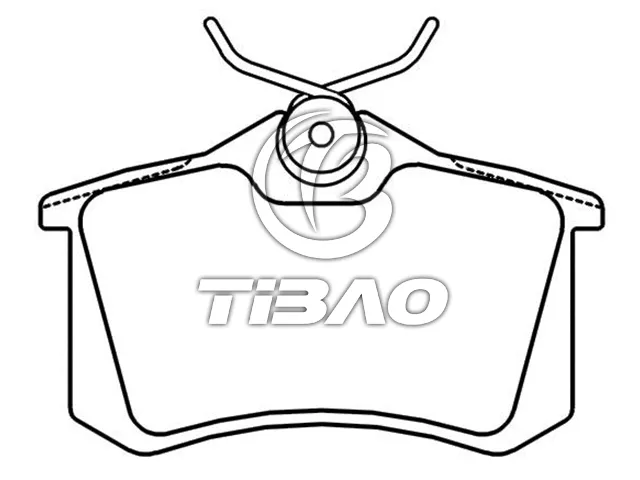 191615415A BMW Brake Pad for AUDI Q2, BMW 7 Series, MERCEDES-BENZ CLS, PORSCHE 928, VW BEETLE