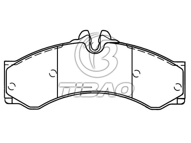 0024204220 Brake Pads for MERCEDES-BENZ SPRINTER, VW LT, DODGE SPRINTER 3500 Cab &amp;amp;amp;amp; Chassis