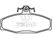6U0698151E Brake Pads for VW CADDY, SKODA FELICIA II Estate (6U5), FELICIA Mk II Estate (6U5