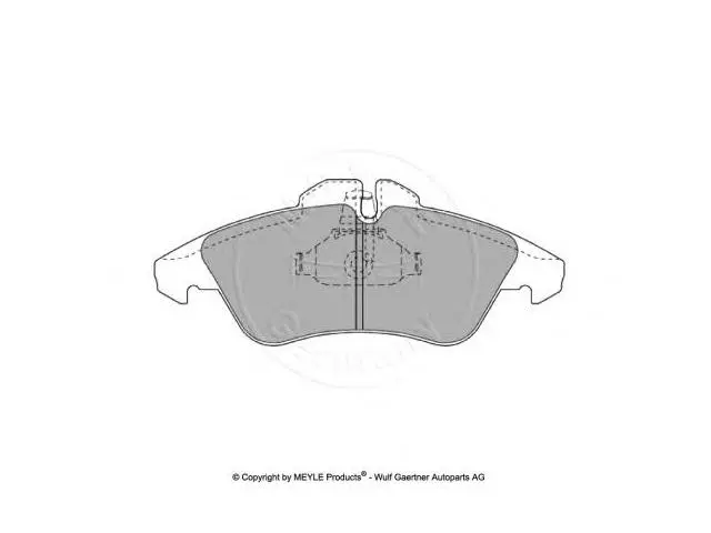 2D0698151 Brake Pads for MERCEDES-BENZ SPRINTER, VW LT