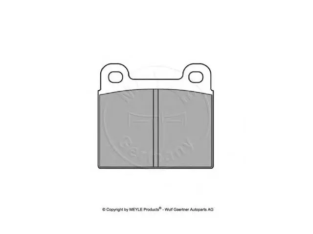 0014207920 Brake Pads for MERCEDES-BENZ C-CLASS (W202), E-CLASS Coupe (C124), 124 Saloon (W124), 190 (W201), S-CLASS (W126)