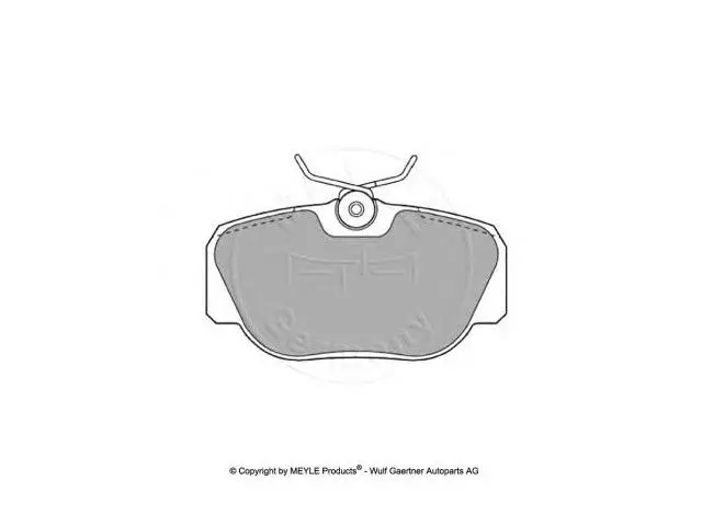 0004208920 Brake Pads for VW EUROVAN T4 Van (70A, 70H, 7DA, 7DH), CARAVELLE T4 Bus (70B, 70C, 7DB, 7DK, 70J, 70K, 7DC, 7DJ), TRANSPORTER Mk IV Platform/Chassis (70E