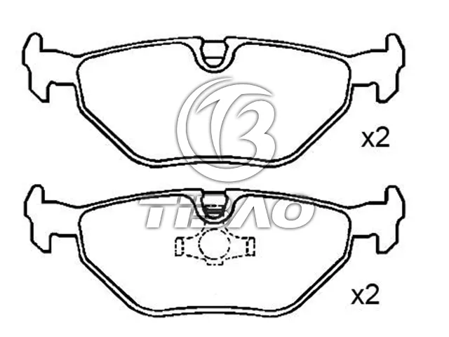 34211154221 BMW Brake Pad for BMW Z4, WIESMANN MF3 Roadster