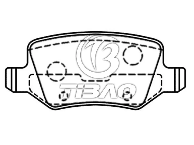 1694200420 Brake Pads for MERCEDES-BENZ VANEO (414), A-CLASS (W168)