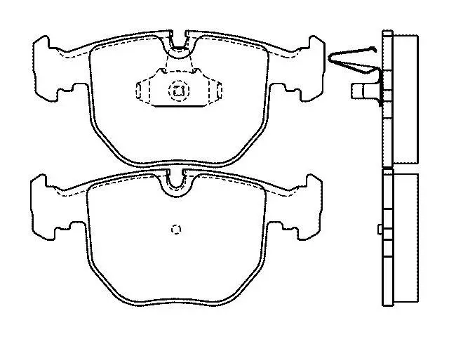 34111163307 BMW Front BRAKE PAD SET for BMW X5 (E53)