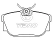 7D0698451J Brake Pads for VW EUROVAN T4 Van (70A, 70H, 7DA, 7DH), CARAVELLE T4 Bus (70B, 70C, 7DB, 7DK, 70J, 70K, 7DC, 7DJ), TRANSPORTER Mk IV Platform/Chassis (70E