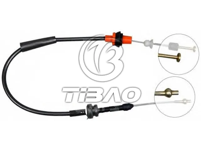 6N1721555K Throttle Cable for VW POLO, SEAT AROSA (6H1)