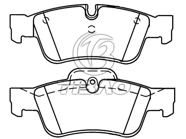 1644201520 Brake Pads for MERCEDES-BENZ G-CLASS (W463), R-CLASS (W251, V251), GL-CLASS (X164), M-CLASS (W164)