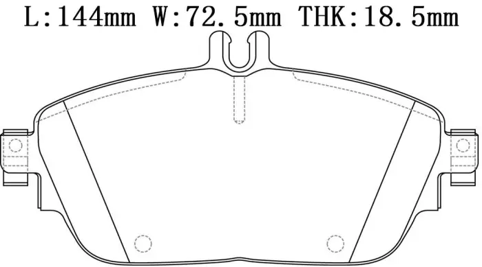 0084200620 Brake Pads for MERCEDES-BENZ B-CLASS, INFINITI Q30