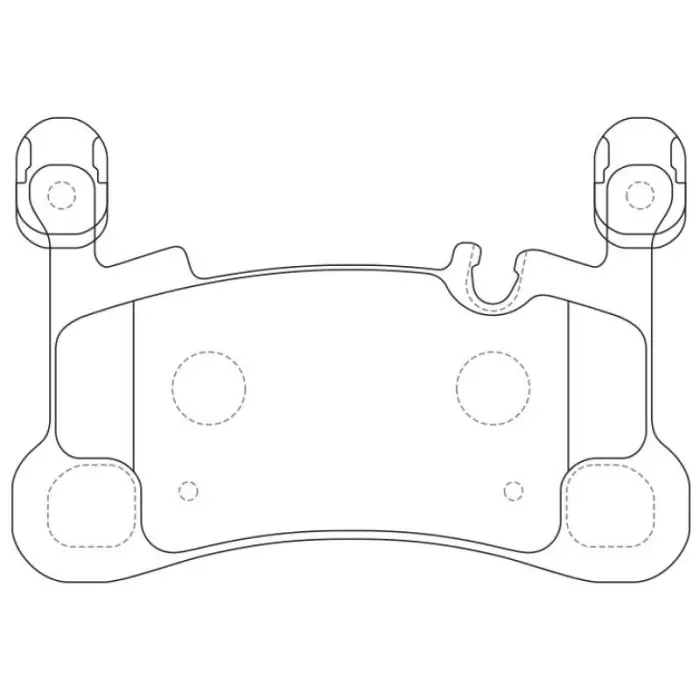 9Y0698451P Brake Pads for PORSCHE CAYENNE (9YA)