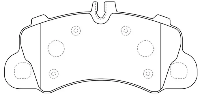 9Y0698151T Brake Pads for PORSCHE MACAN (95B), CAYENNE (9YA)