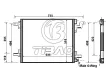 1638300070 Air Conditioning Condenser for MERCEDES-BENZ M-CLASS (W163)