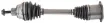 4H0407271K Transmission Parts Driveshaft for AUDI Q8 (4MN), A6 / S6 C7 (4G2, 4GC), Q5 (8RB), A8 / S8 D4 (4H2, 4H8, 4HC, 4HL), A7 / S7 Sportback (4GA, 4GF)