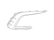 5NN854662K Bumper Grill Frame for 