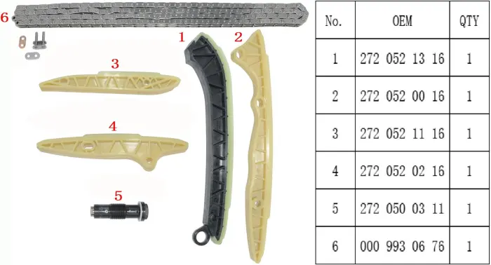 TIMINGSETM272 Engine Parts Timing Kit for 