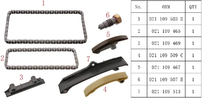 TIMINGSET021 Engine Parts Timing Kit for 