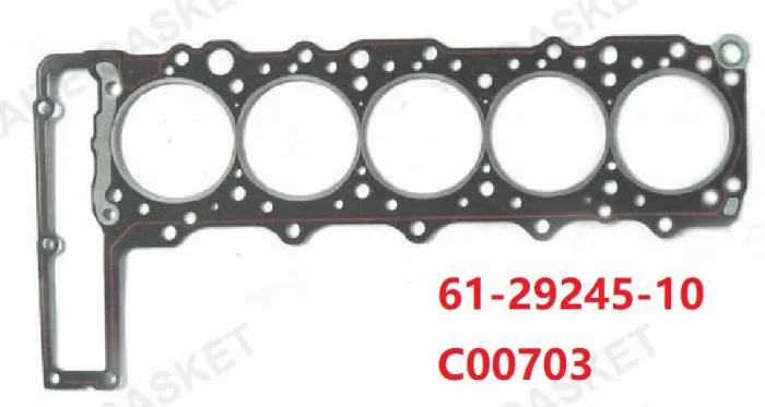 612924510 Engine Parts Cylinder Head Gasket for MERCEDES-BENZ MB Van (W661), DAEWOO, GM KOREA KORANDO Cabrio (KJ), PUCH G-MODELL (W461), SSANGYONG KORANDO Cabrio (KJ)