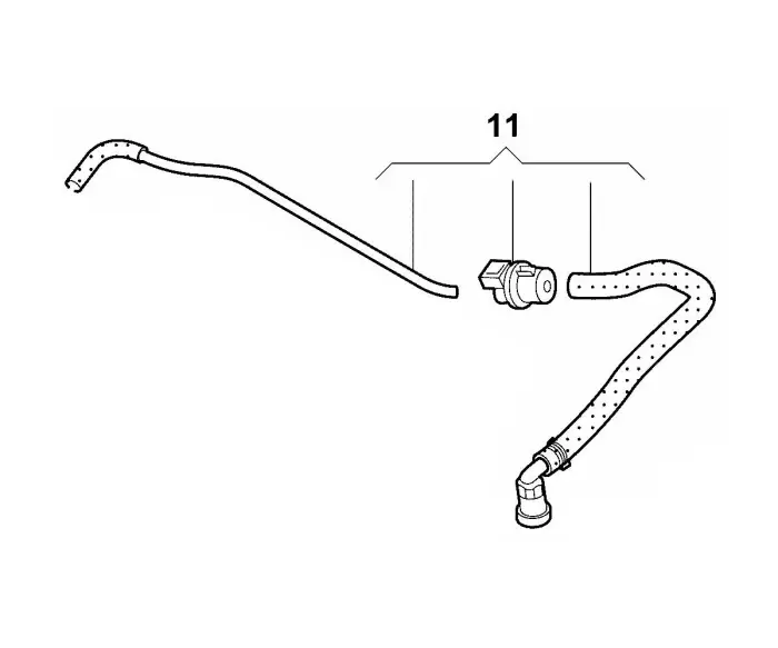 04E133781A Engine Parts Breather Hose for 