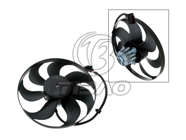 1J0959455F Engine Parts Radiator Fan for AUDI TT, VW BORA, SEAT LEON (1M1), SKODA OCTAVIA I (1U2)