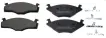 867698151 Brake Pad Set for VW POLO, SEAT IBIZA II (6K1), IBIZA Mk II (6K1)