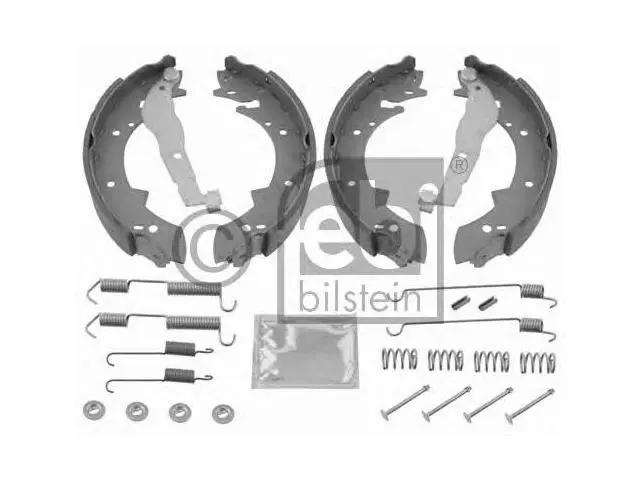 12837 Brake Shoe Set for JEEP WRANGLER / TJ II (TJ), CHEROKEE (KJ), GRAND CHEROKEE II (WJ, WG), CHEROKEE (XJ), GRAND CHEROKEE I (ZJ, ZG), WRANGLER I (YJ, SJ_)