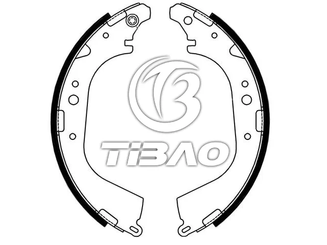 A2305 Brake Shoe Set for RENAULT Megane I Kombi van (KA_), MEGANE I Break (KA0/1_)