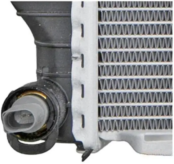 7H0121253J Engine Parts Radiator for VW MULTIVAN Mk V (7HM, 7HN, 7HF, 7EF, 7EM, 7EN), CARAVELLE T5 Bus (7HB, 7HJ, 7EB, 7EJ), EUROVAN T5 Platform/Chassis (7JD