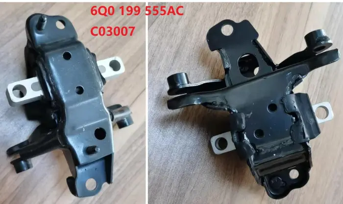 6Q0199555AC Transmission Parts Transmission Mount for AUDI A1, VW POLO, SEAT IBIZA IV SC (6J1, 6P5), IBIZA Mk IV SC (6J1, 6P5), SKODA ROOMSTER Praktik (5J)